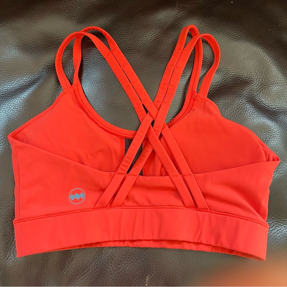 Janji Vibrant Red Sports Bra